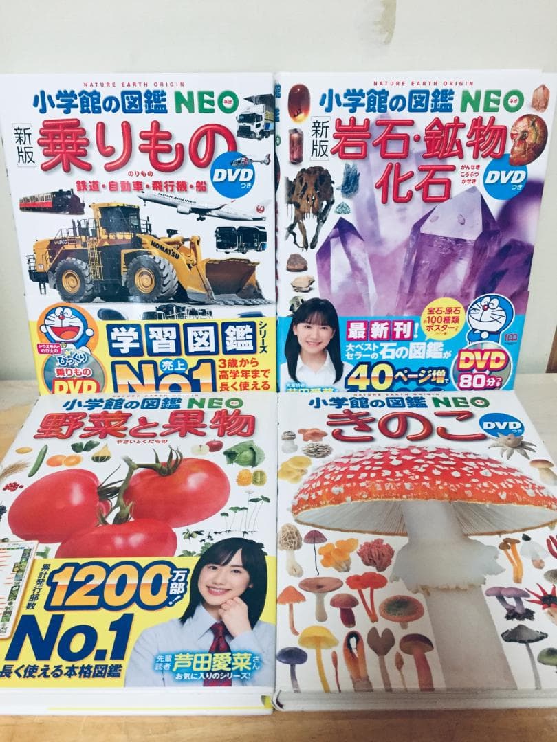小学館の図鑑NEO 新版 DVD付き 14冊セット