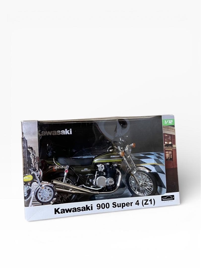 アオシマ カワサキ 900super4 Z1 タイガー 1/12 完成品 - メルカリ