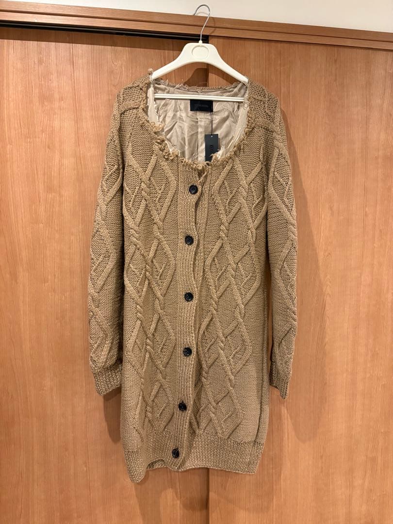 KEISUKEYOSHIDA Neck Broken Cardigan