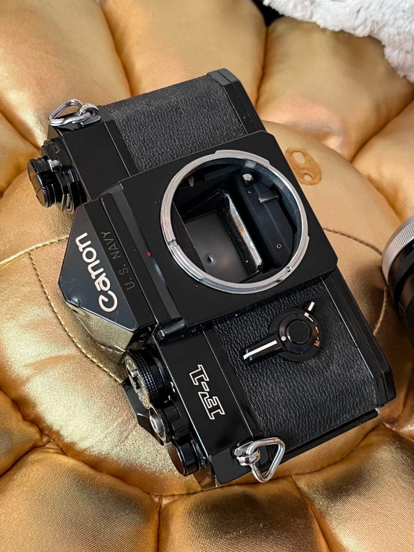 軍用 Canon F-1 U.S.NAVY 刻印 FD 50mm レンズセット