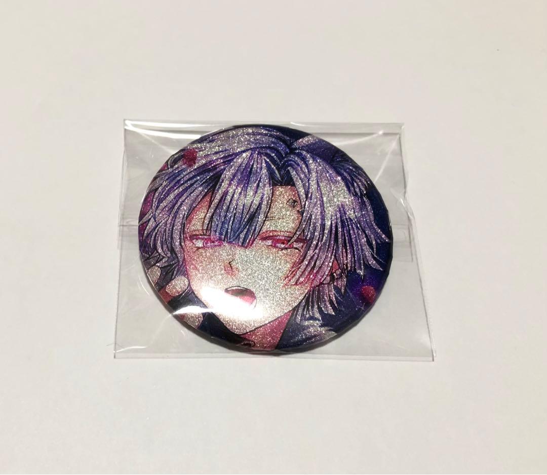 り*】様 悪魔執事と黒い猫 あくねこ 缶バッジ バト缶 レア グリッター