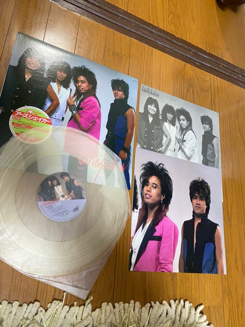 帯付・クリア盤・完品】EARTHSHAKER LP - メルカリ