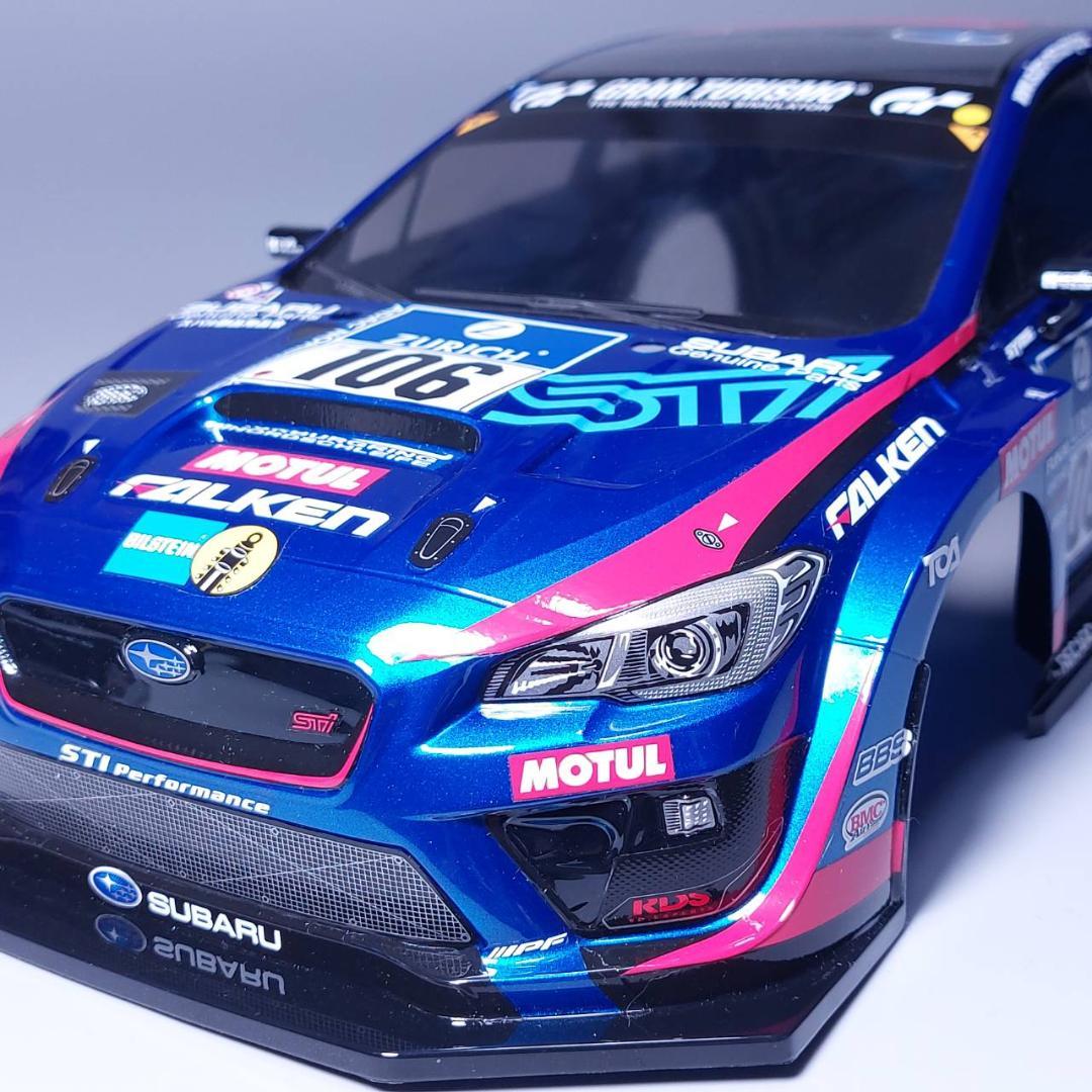 新品 送料無料 タミヤ XB スバル WRX STI NBR ボディ＆ホイール