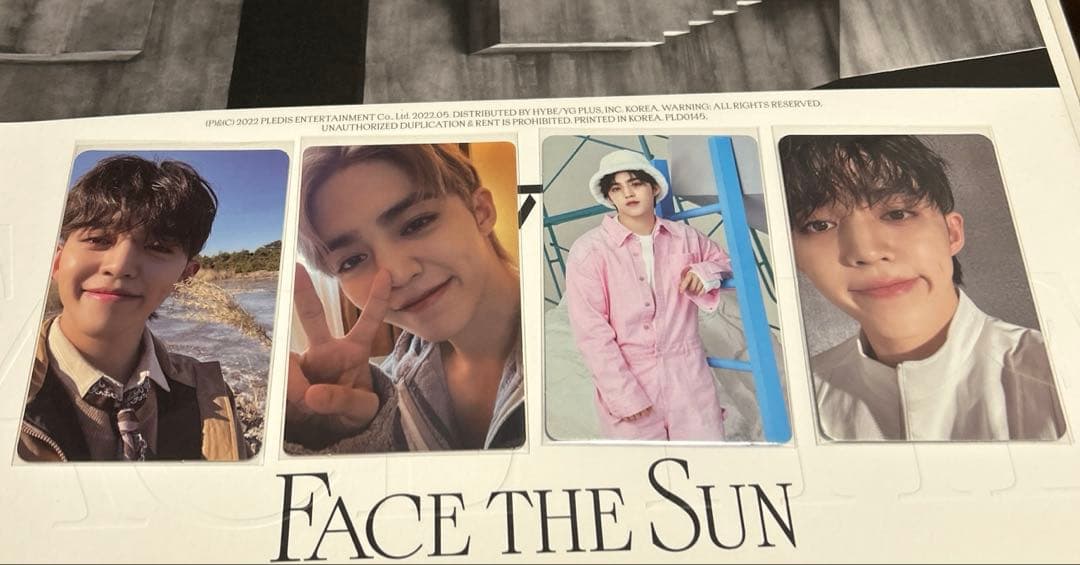 エスクプス S. COUPS face the sun トレカ セブチ - メルカリ