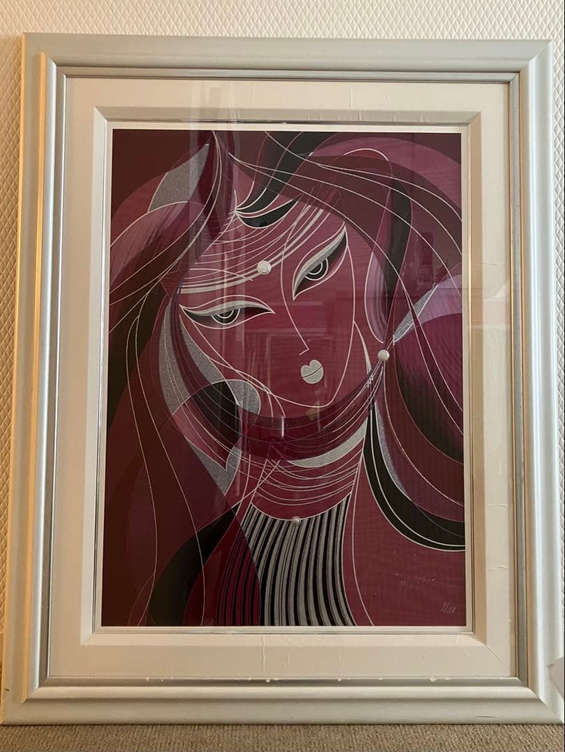 希少☆マーティロ・マヌキアン シルクスクリーン 絵画 100限定 サイン