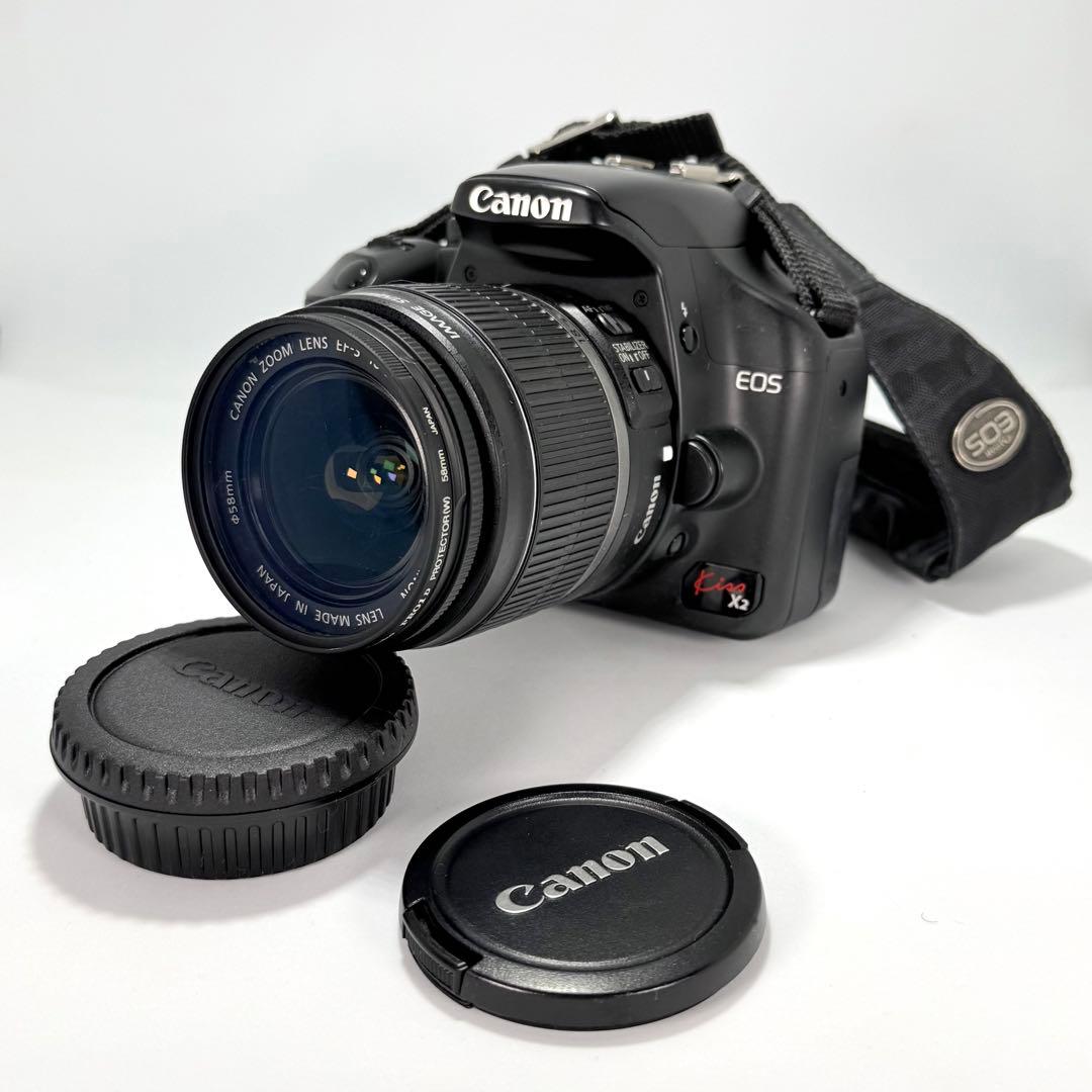 ☆届いてすぐ使える☆ Canon EOS Kiss X2 カメラ初心者応援セット