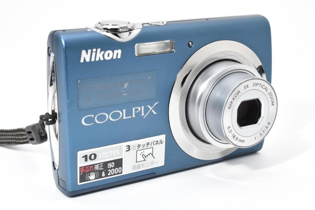 ニコン　Nikon COOLPIX S230 ブルー 《元箱付属・動作確認済み》