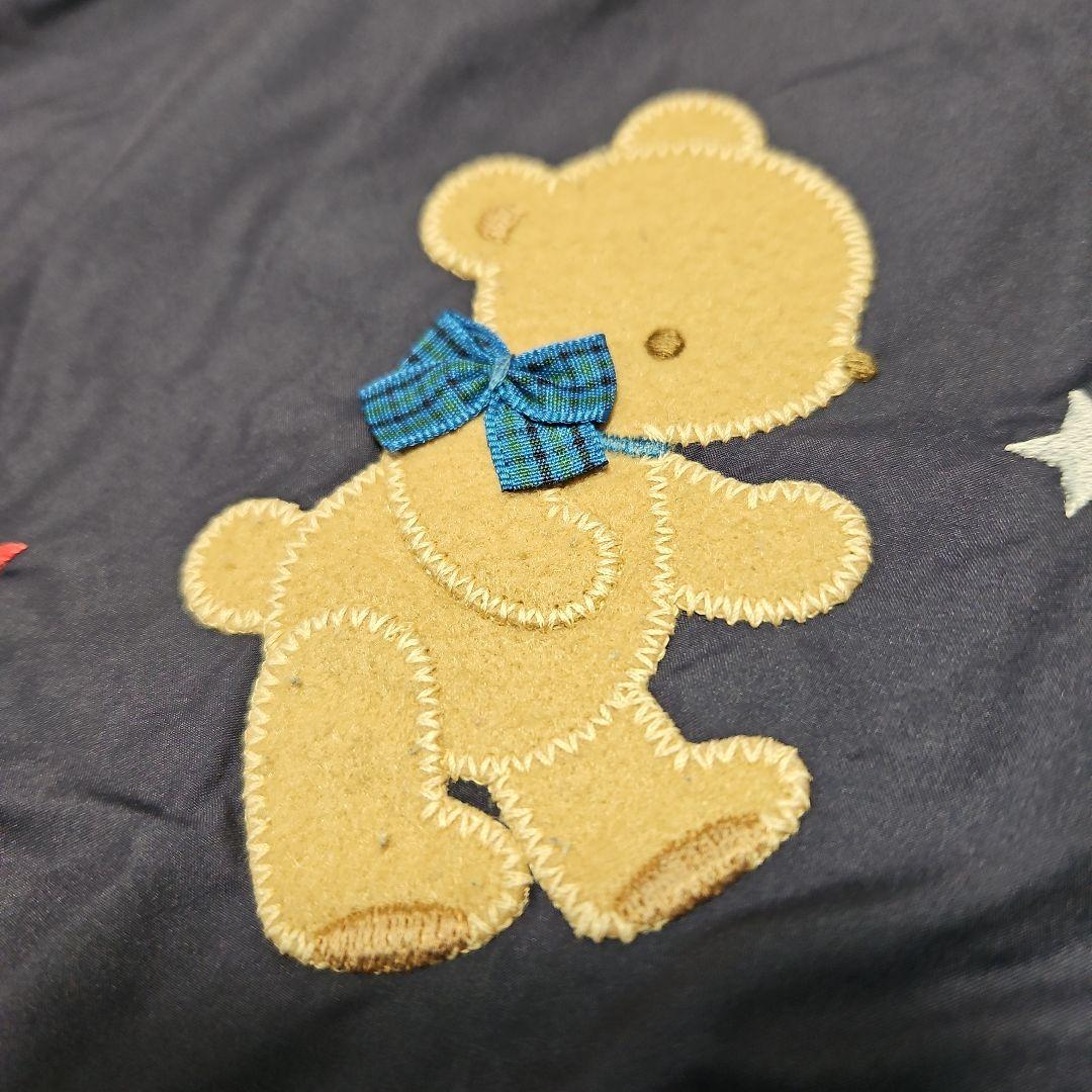 ファミリア 3WAYブランケット 撥水 濃紺 防寒ケープ ネイビー 秋冬