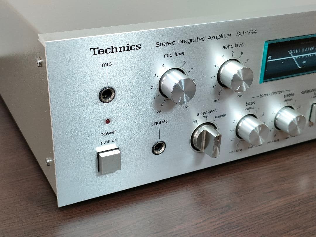 テクニクス Technics プリメインアンプ SU-V44 ②【外観動作良好