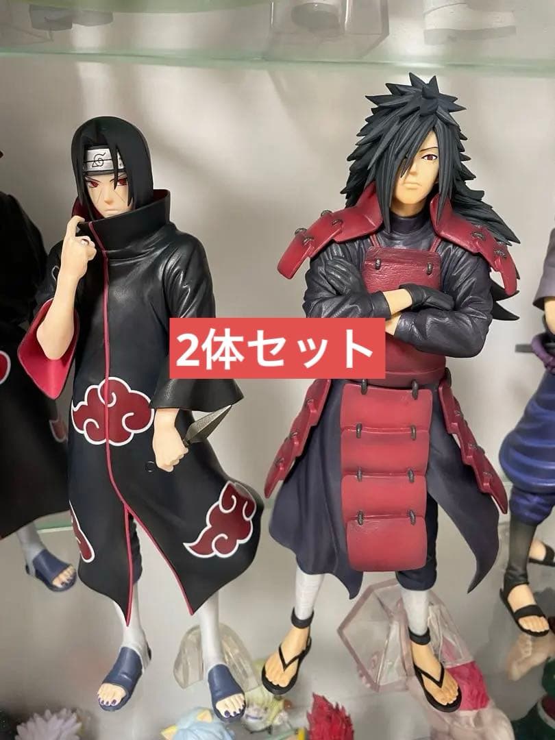 NARUTO 一番くじ フィギュア うちはイタチ うちはマダラ セット アミューズメント一番くじ NARUTO-ナルト- 疾風伝 DIORAMATIC うちは