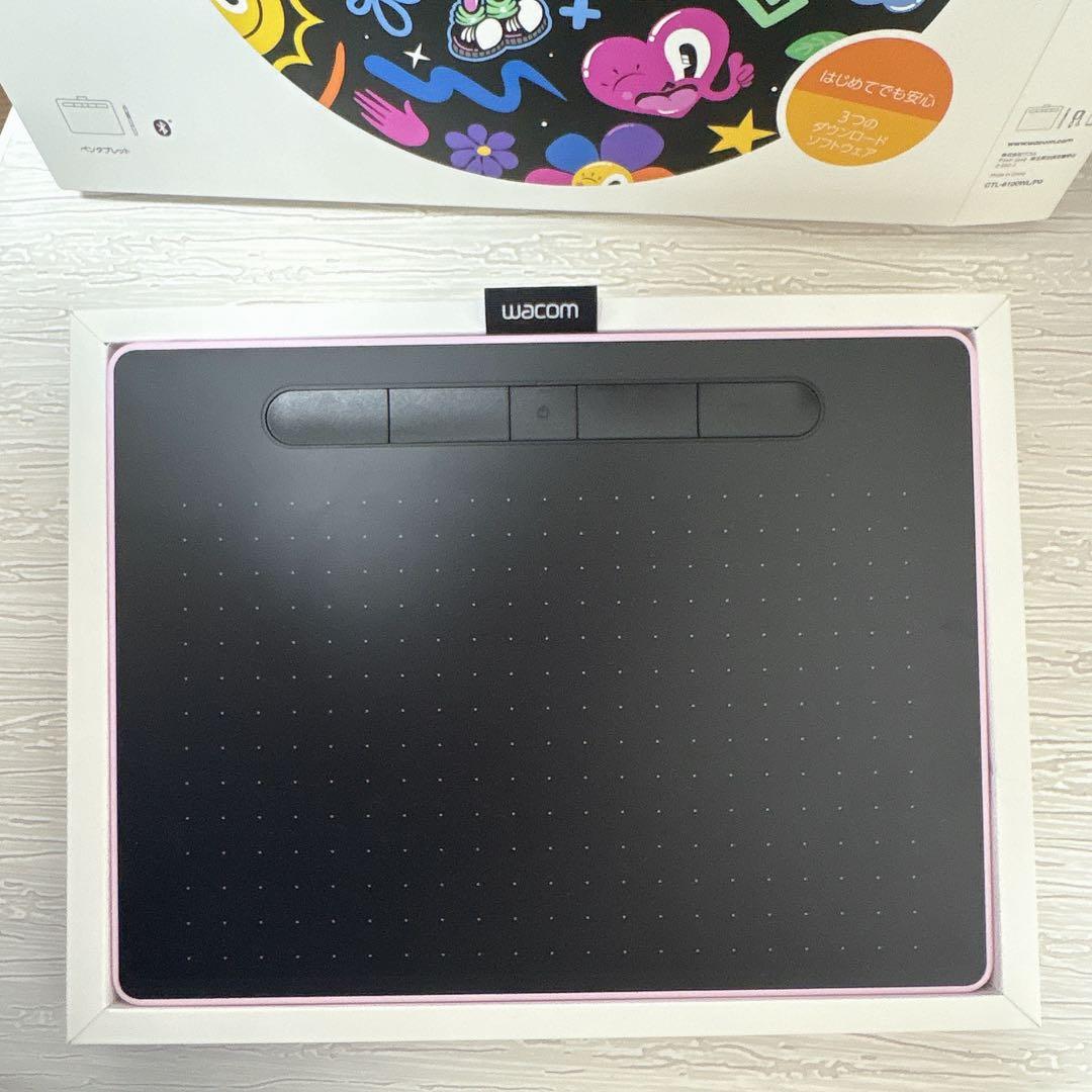 Wacom Intuos CTL-6100WL/PO-DX ワコムペンタブピンク CTL-6100WL/P0 ペンタブ（ペンタブレット） Intuos Medium ワイヤレス