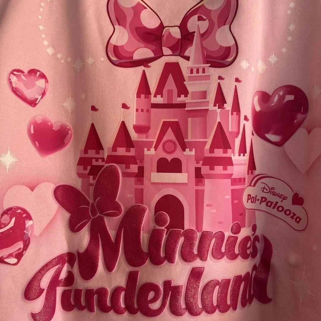 新品タグ付】ディズニーランドミニーのファンダーランド スウェットM-L
