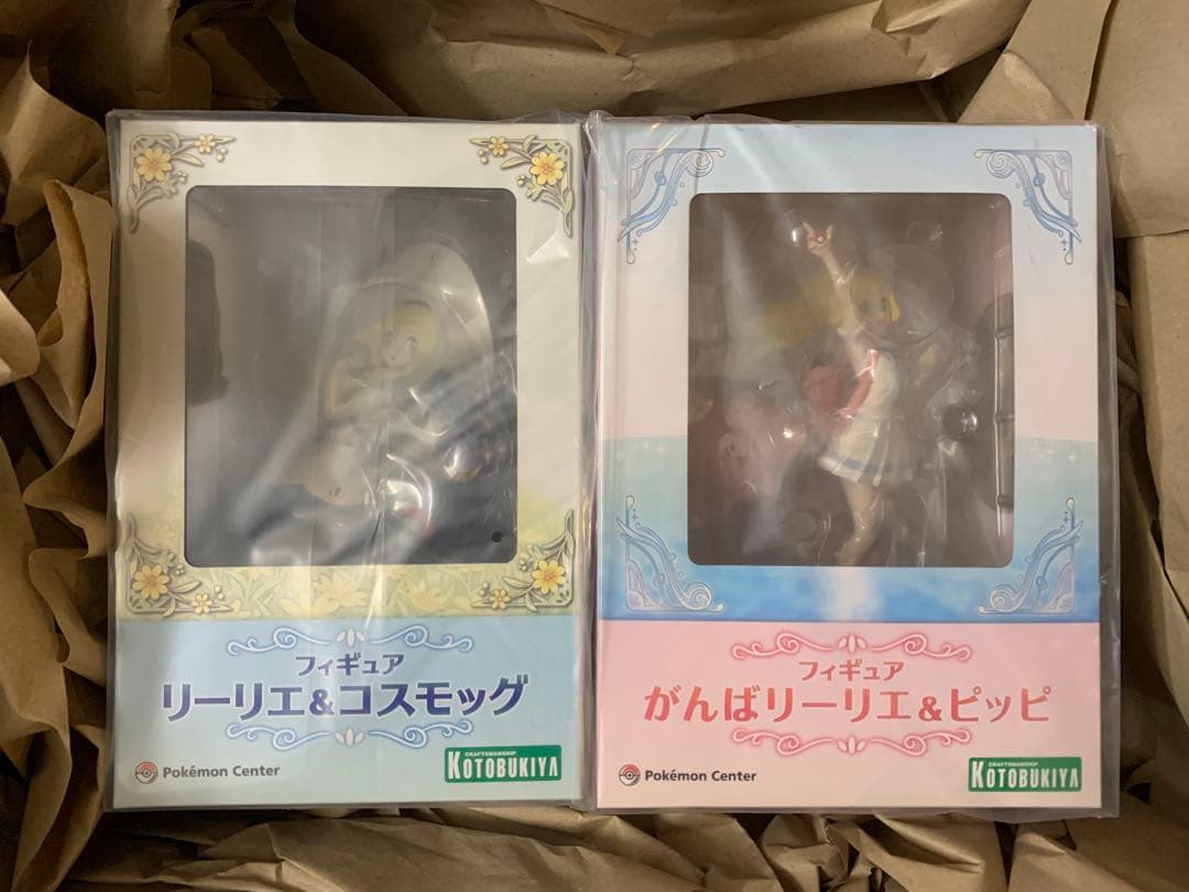 【未開封2点セット】①がんばリーリエ＆ピッピ②リーリエ＆コスモッグ フィギュア ポケモン』大好評の「リーリエ＆コスモッグ」「がんばリーリエ&ピッピ