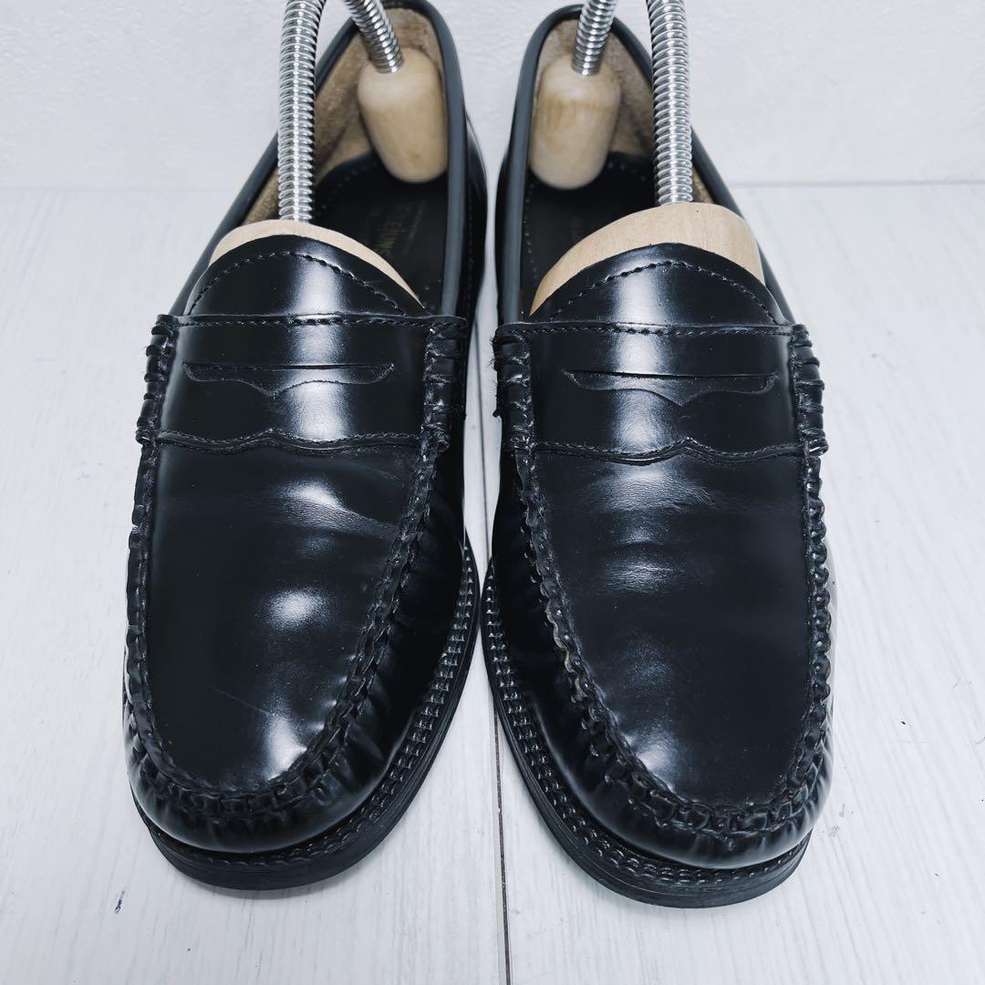 定番人気✨G.H.BASS 23.5㎝ ローファー 黒 ローファー 現行