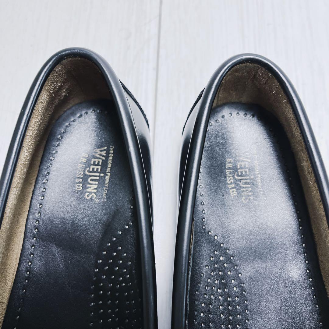 定番人気✨G.H.BASS 23.5㎝ ローファー 黒 ローファー 現行