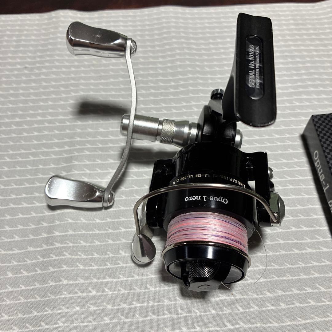 オーパス1 ネロ スピニングリール ダブルハンドルとオーパス1 の2点
