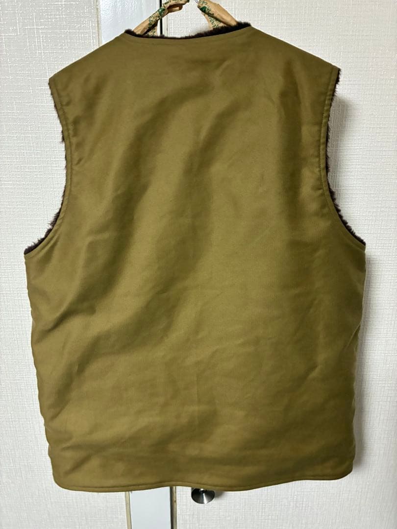 HOUSTON / ヒューストン リバーシブルアルパカデッキベスト N1