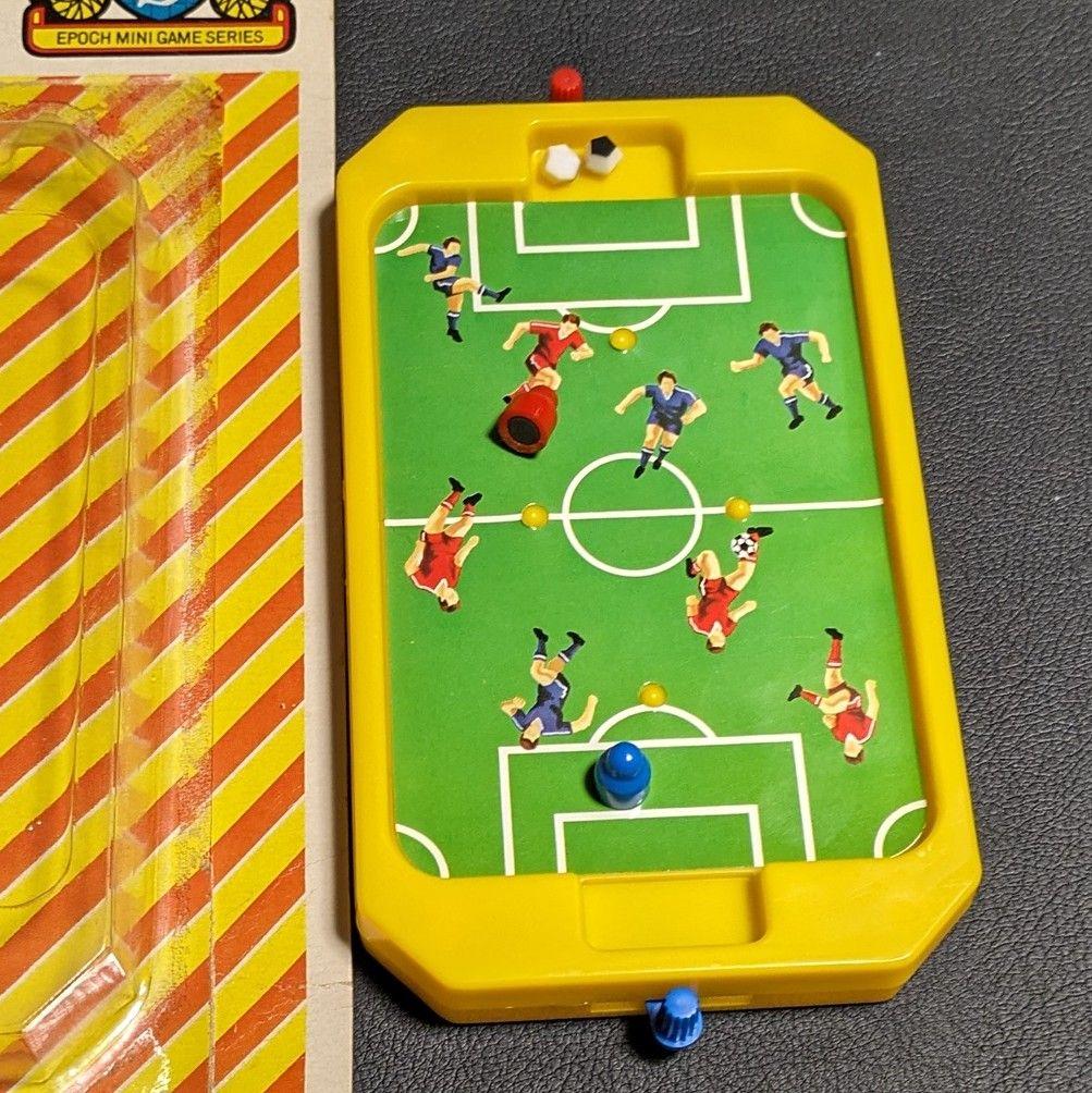 エポック社 ミニゲーム ミニサッカー 日本製 昭和レトロ soccer ゲーム