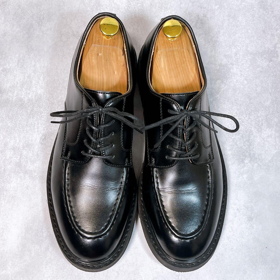 ☆美品☆【オックスフォード ダービー】 Uチップ (9.5) 厚底 外羽根 本