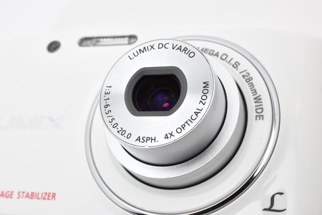 パナソニック　Panasonic DMC-S2 ホワイト《元箱付属・動作確認済》