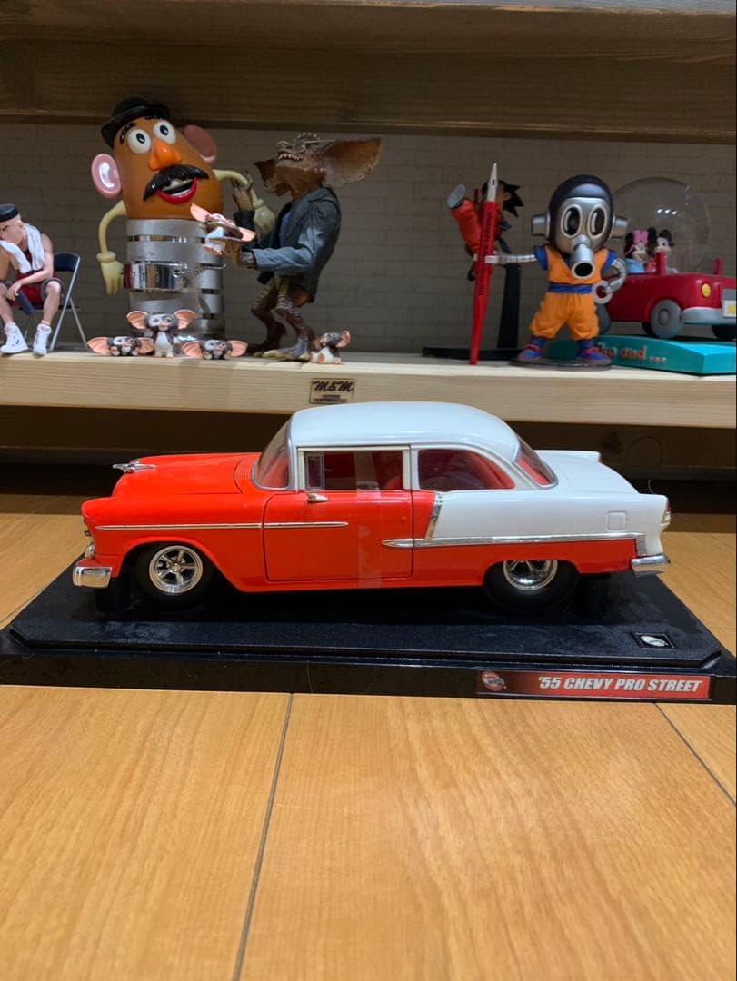 ホットウィール シボレーベルベア 55年プロストリート - メルカリ