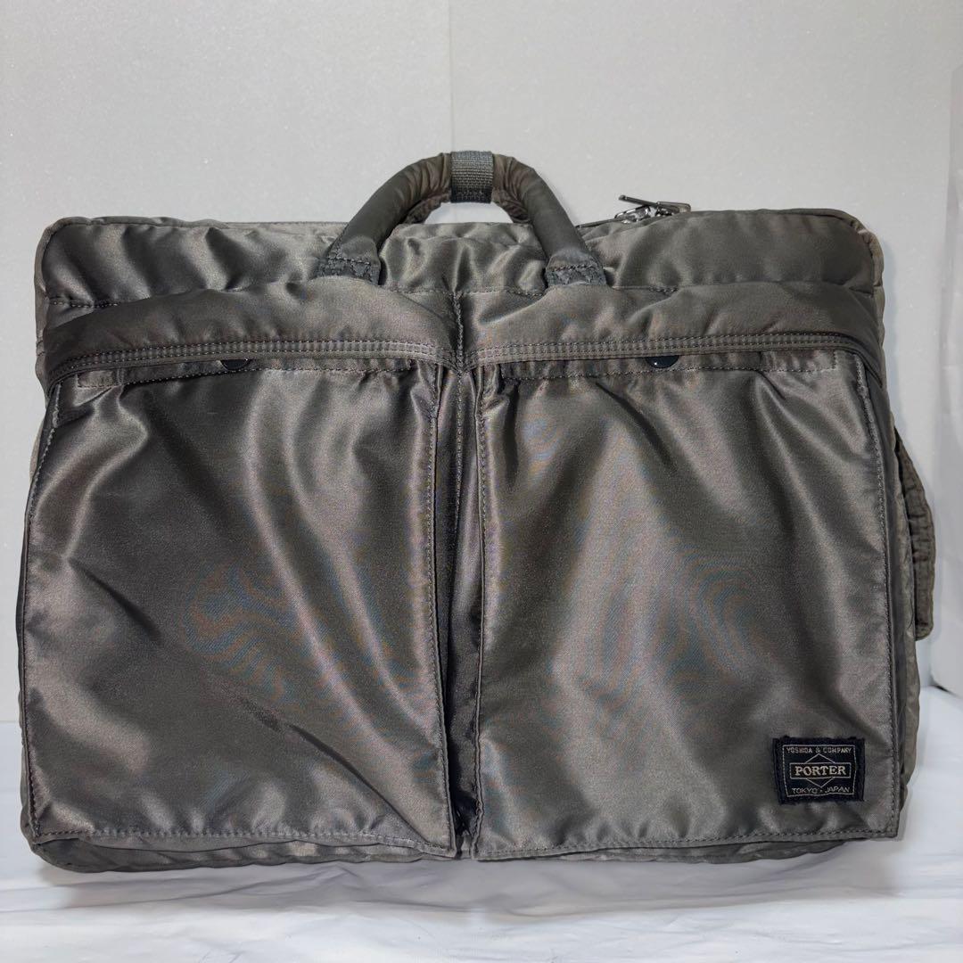 極美品✨廃盤 ポータータンカー ビジネスバッグ 3way A4可 大容量