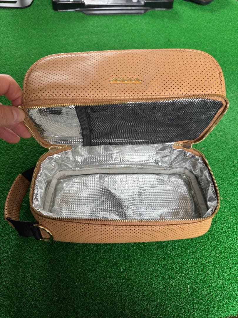 ムータマリン CONTINUA パンチングエシカルレザーカートポーチ - メルカリ