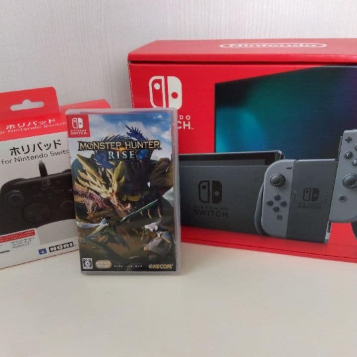 【未使用に近い】2023年モデル nintendo switch本体 Nintendo Switch 本体 ニンテンドー スイッチ HAD-S-KABAH [ネオン