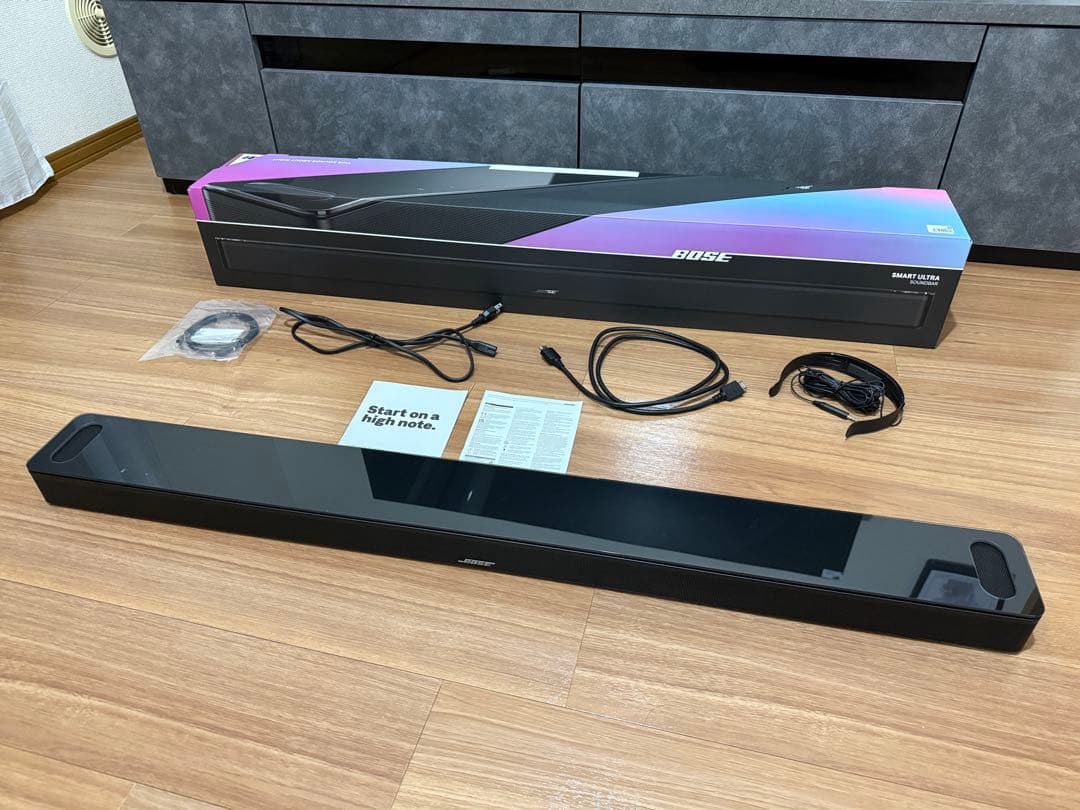 ほぼ新品 Bose Smart Ultra Soundbar ブラック Amazon.com: Bose Smart Ultra Dolby Atmos Soundbar, All-in-One