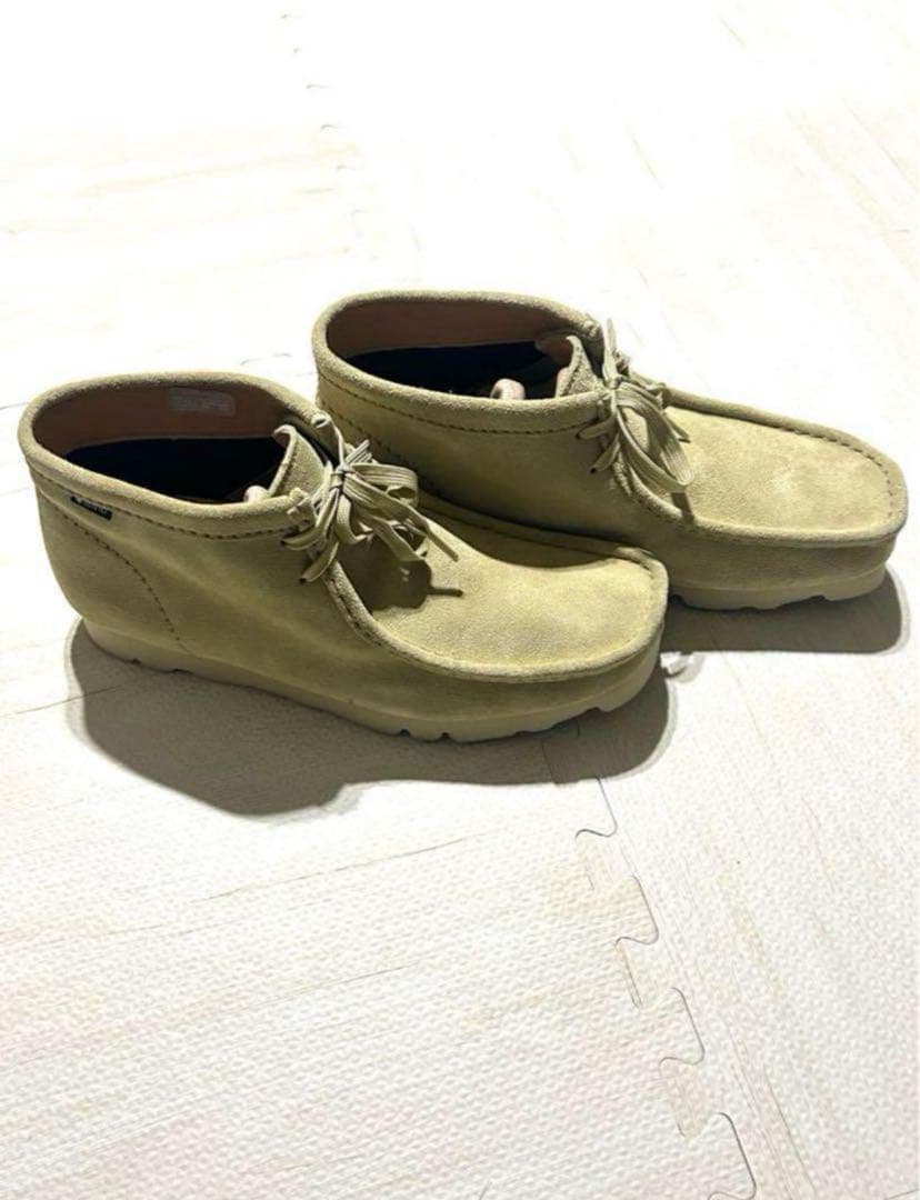 【BEAMS別注】クラークス ワラビー・GTX/サンド /28.0~28.5cm