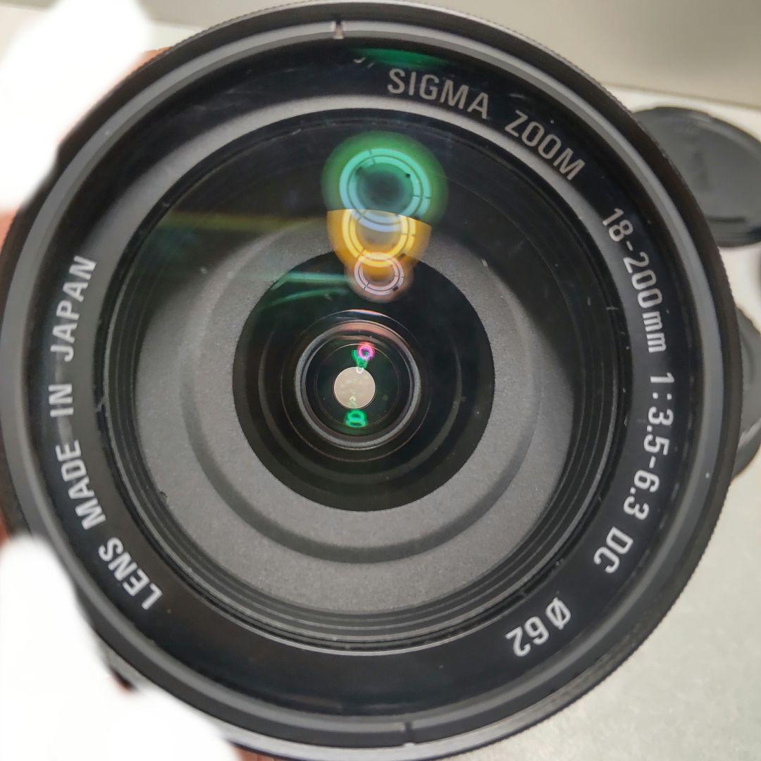 SIGMA 18-200㎜ F3.5-6.3 DC レンズ Canon