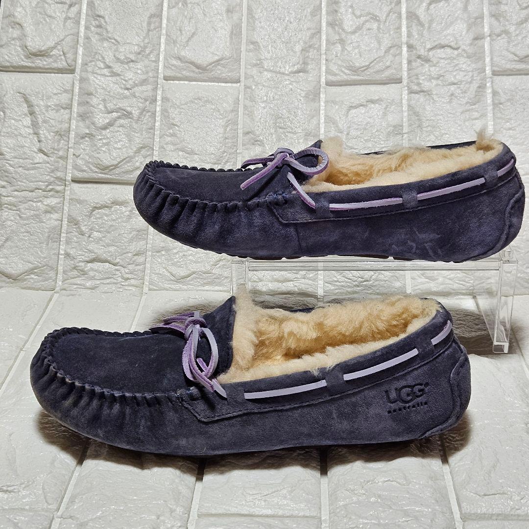 希少カラー❗UGG アグ ダコタ モカシン ムートン 25cm パープル PCT