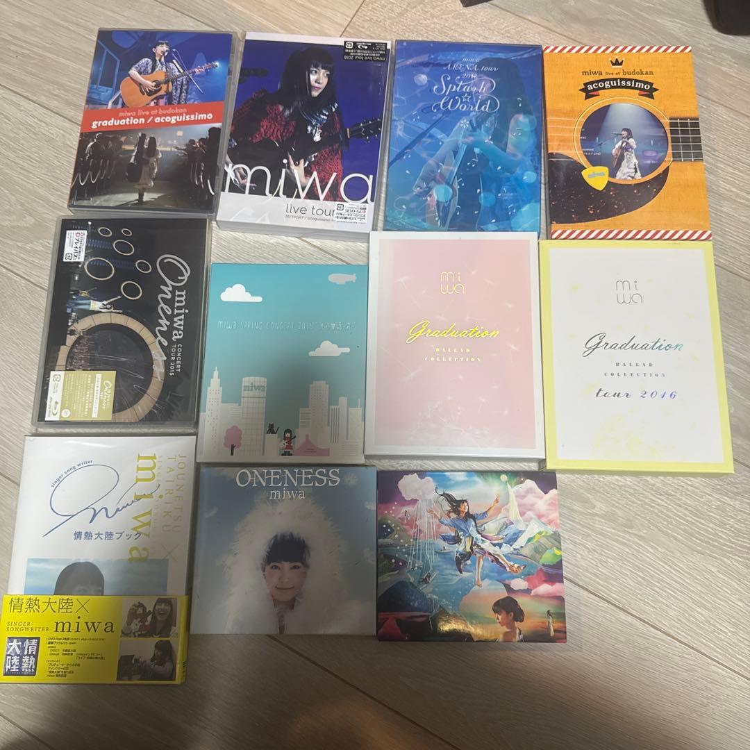 miwa ライブ BD CD まとめセット - メルカリ