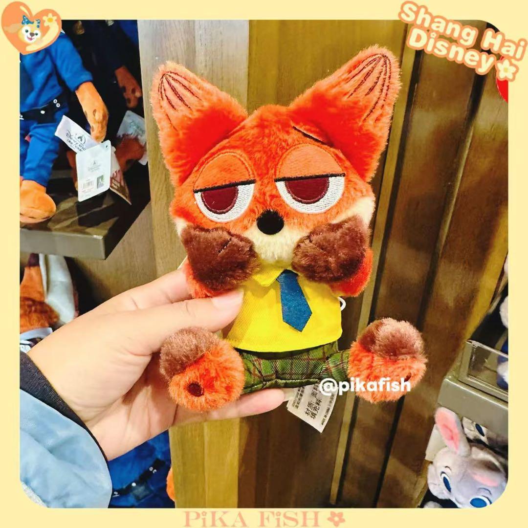 ☆正規品】ニック ズートピア 肩のせぬいぐるみ ミニパル 上海