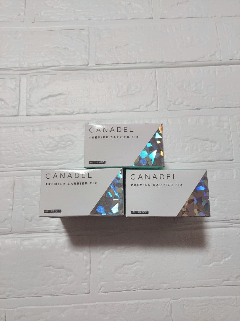 【新品】カナデル プレミアバリアフィックス 3個セット CANADEL 【医薬部外品 ゆらぎ敏感肌ケア】 プレミアバリアフィックス