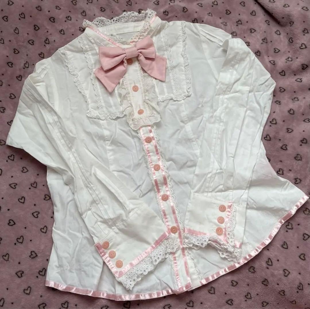 アンジェリックプリティ ブラウス リボン 長袖 AngelicPretty - メルカリ