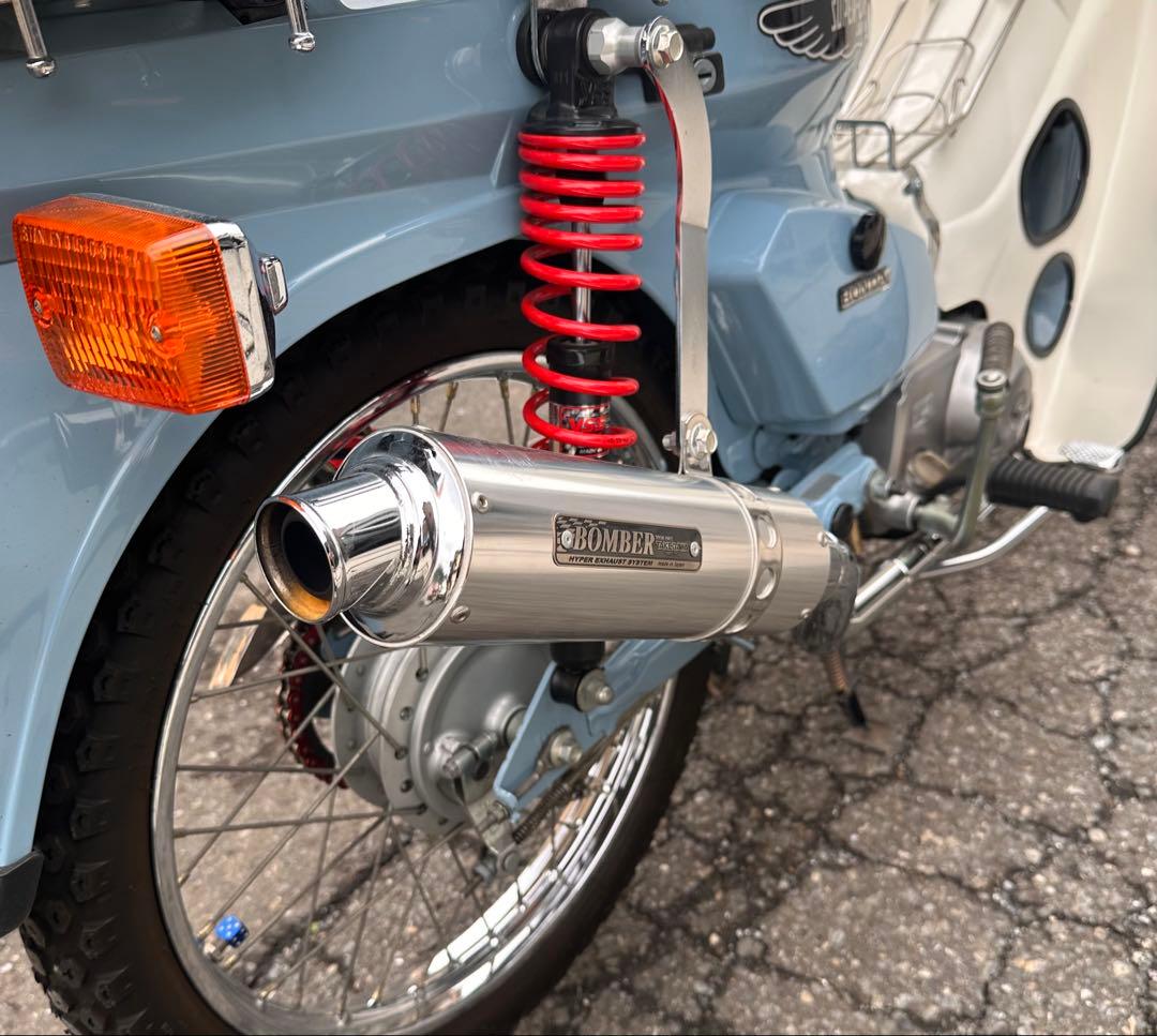 タケガワボンバーマフラー キャブ車c50c70c90スーパーカブ - メルカリ