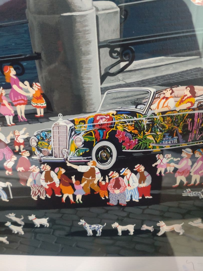 真作 保存状態◎ ヒロヤマガタ アースリーパラダイス イン ローマ 15号