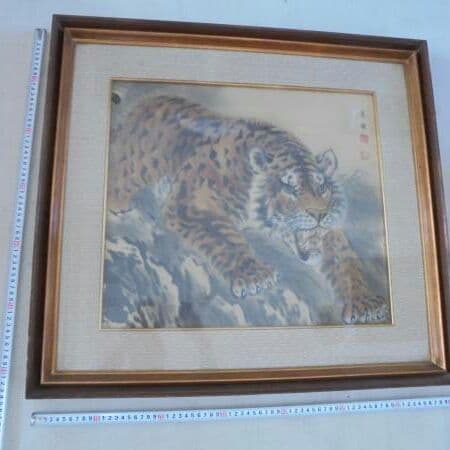 AKa5782　円山応挙　肉筆　掛軸マクリ　額　④ AKa5782 円山応挙 肉筆 掛軸マクリ 額 ④ Yahoo!オークション - 【古