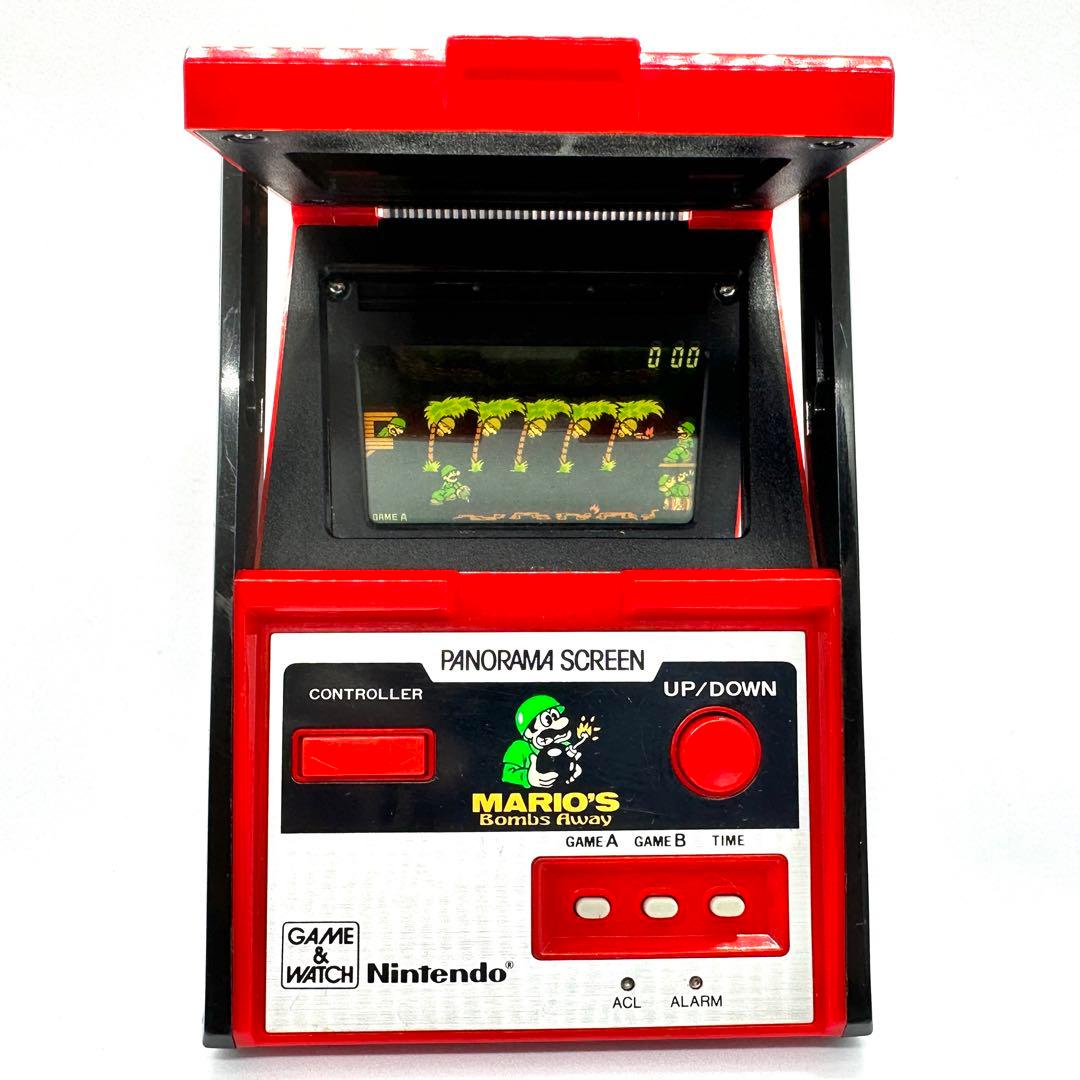 任天堂 ゲームウォッチ パノラマスクリーン MARIO'S Bombs Away - メルカリ