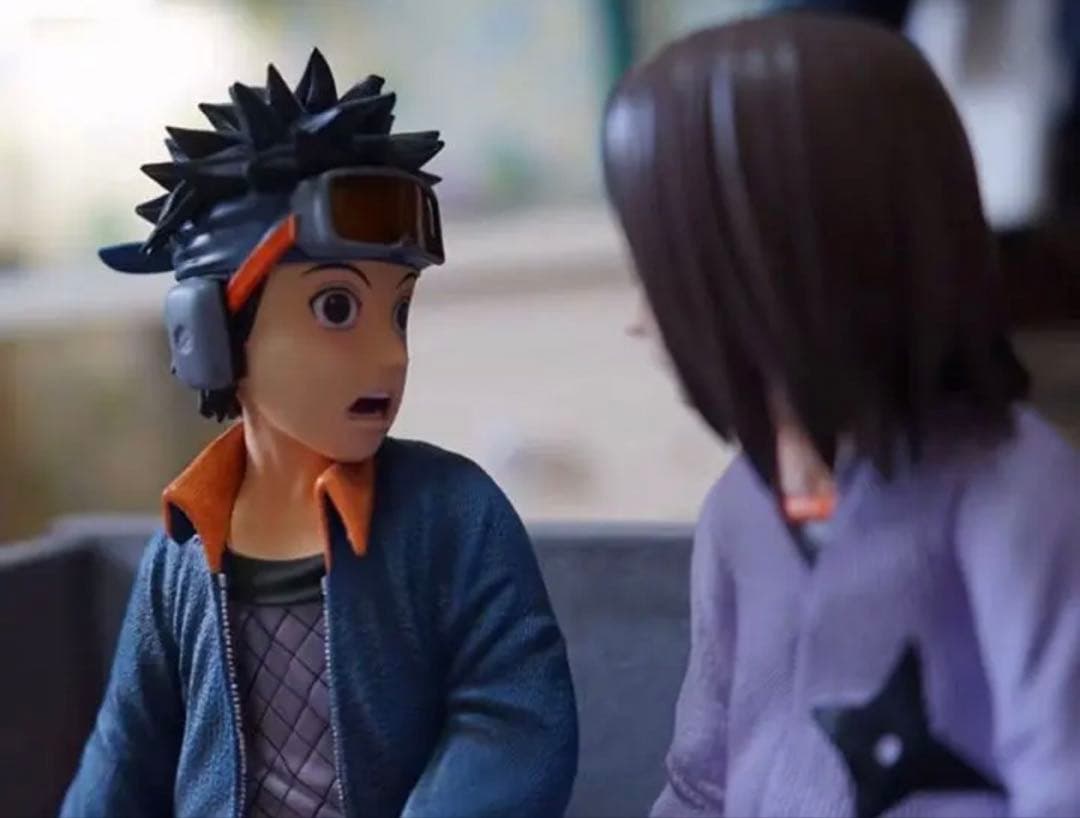 NARUTO ナルト うちはオビト のはら リン ガレージキット スタチュー①