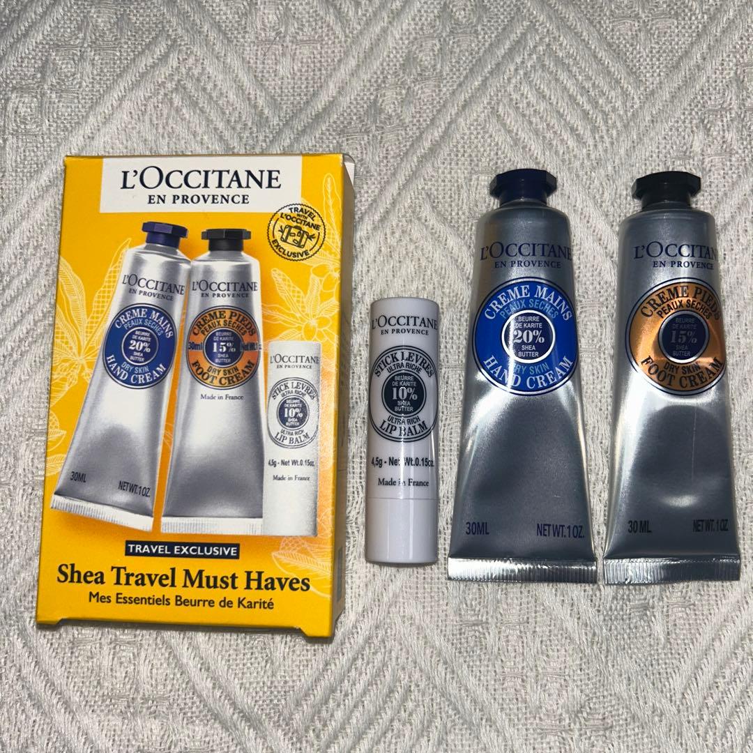 ロクシタン L'OCCITANE ハンドクリーム フットクリーム リップバーム 試してみた】シア フットバーム L'OCCITANEのリアルな口コミ・レビュー