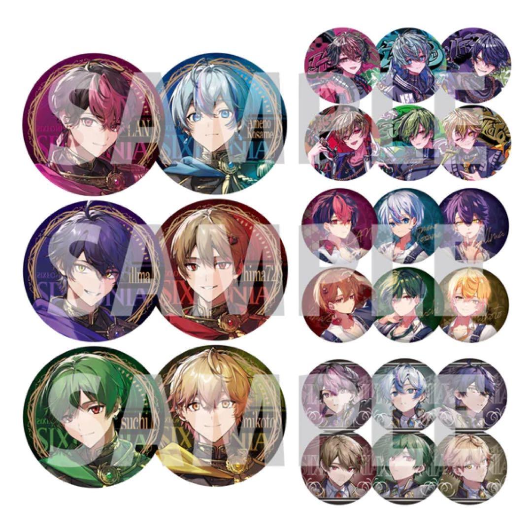 シクフォニランダム缶バッジ 第1弾 100個 - メルカリ