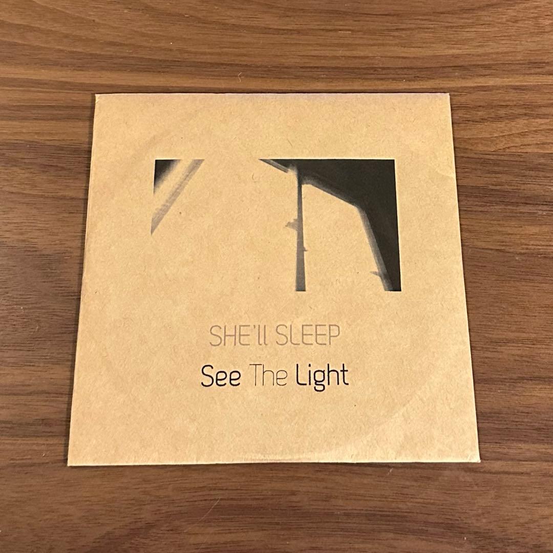 SHE'll SLEEP 1st デモ 「See The Light」 SHE'll SLEEP See The Light 廃盤 デモCD - メルカリ