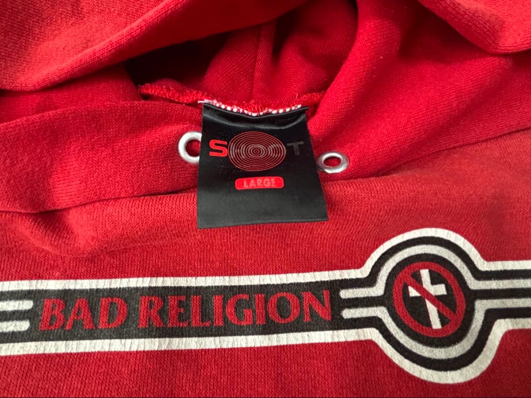 BAD RELIGIONバッドレリジョン バンド パーカートレーナー - メルカリ