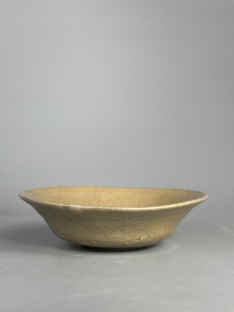 韓国美術 高麗青磁 盤 皿 貫入 伝来品 古物古作 時代 朝鮮半島 李朝 宋