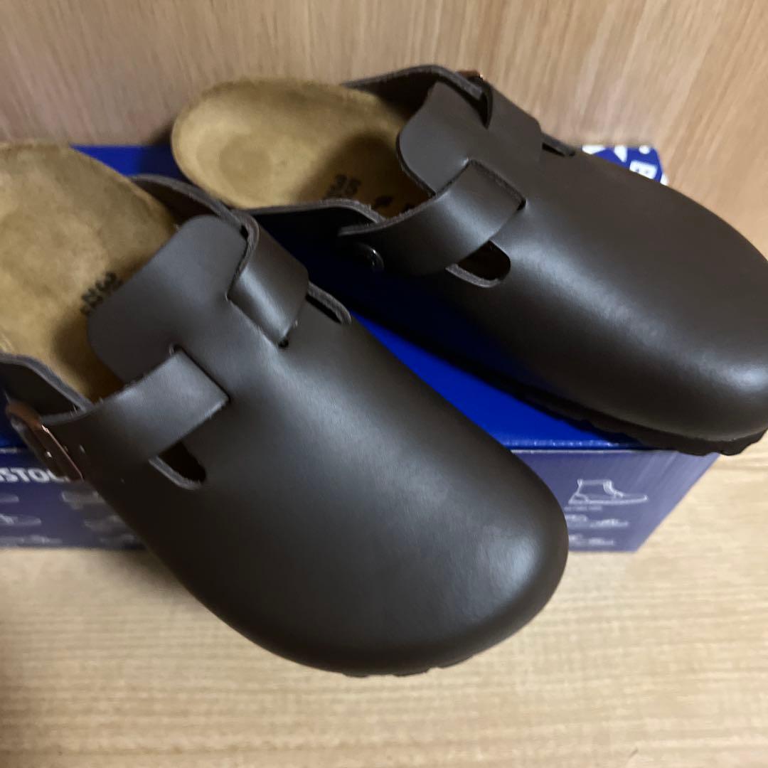 新品 ビルケンシュトック ボストンレザーサンダル35 22.5cm