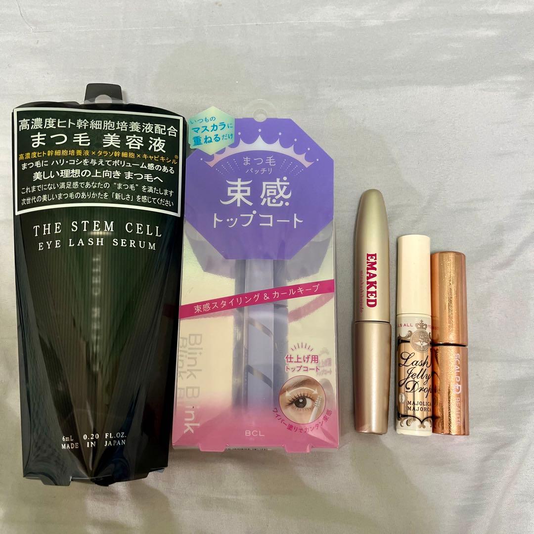 まつ毛美容液セットꕤ EMAKED ラッシュジェリードロップ スカルプD 等