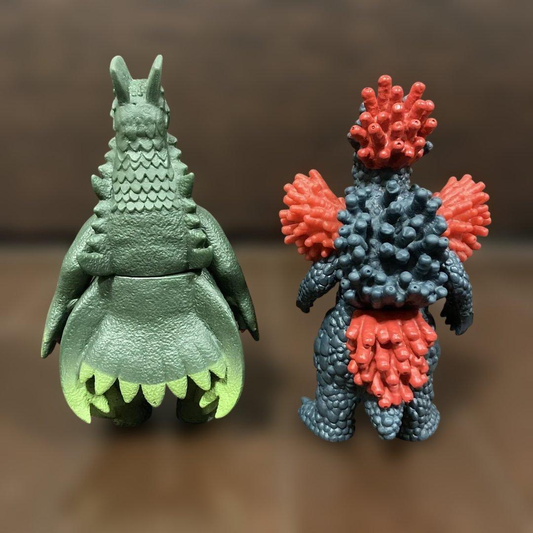 ウルトラ怪獣500 バラバ・キングクラブ・ドラゴリー・ベロクロン4体