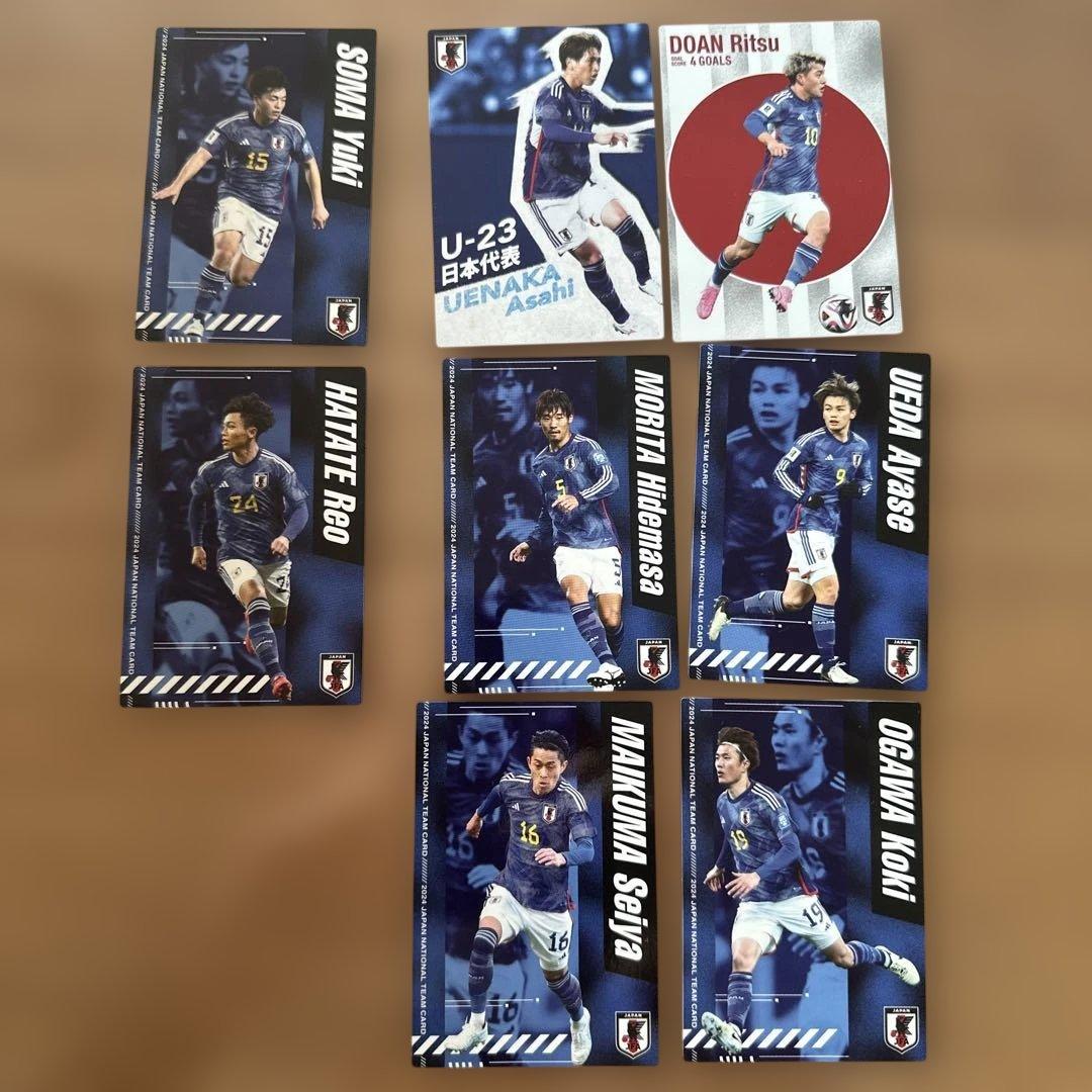 日本代表 サッカーカードセット カルビー - メルカリ